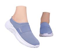 Scarpe Ortopediche Donna Senza Lacci Sneakers Mesh Slip on Scarpe da Ginnastica Estive Comode Eleganti Scarpes Ortopediche da Donna per Diabetici Tennis Lavoro Scarpes da Passeggio con Plantare