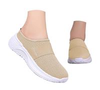 Scarpe Ortopediche Donna Senza Lacci Sneakers Mesh Slip on Scarpe da Ginnastica Estive Comode Eleganti Scarpes Ortopediche da Donna per Diabetici Tennis Lavoro Scarpes da Passeggio con Plantare