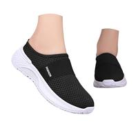 Scarpe Ortopediche Donna Senza Lacci Sneakers Mesh Slip on Scarpe da Ginnastica Estive Comode Eleganti Scarpes Ortopediche da Donna per Diabetici Tennis Lavoro Scarpes da Passeggio con Plantare