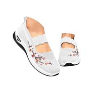 Scarpe Ortopediche Donna Senza Lacci Sneakers Mesh Slip on Scarpes da Passeggio Estate Eleganti Morbide Scarpes Ortopediche da Donna Sanitarie Sportive Tennis Scarpe da Ginnastica con Plantare
