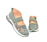Scarpe Ortopediche Donna Senza Lacci Sneakers Mesh Slip on Scarpes da Passeggio Estate Eleganti Morbide Scarpes Ortopediche da Donna Sanitarie Sportive Tennis Scarpe da Ginnastica con Plantare