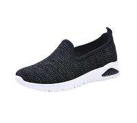 Scarpe Ortopediche Leggere da Donna Sneakers da Corsa Outdoor Respirabile Comode Slip on Ortopediche da Lavoro con Cuscino Aria a Punta Larga Leggere Scarpe Antiscivolo Jogging Basse