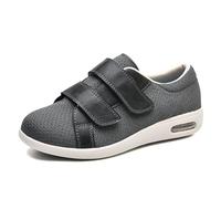 Scarpe Ortopediche per diabetici da Donna e Uomo, Scarpe Antiscivolo Regolabili per Edema, Alluce valgo, Piedi gonfi, Scarpe per fascite Plantare, Pantofole Ortopediche Traspiranti da Uomo,37.5EU