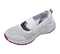 Scarpe ortopediche per diabetici da donna e uomo, vestibilità extra larga, con memory foam, regolabili, facili da chiudere, scarpe da lavoro per anziani, artrite, edema, piedi gonfi, pollice, valgo