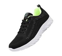 Scarpe ortopediche per il tempo libero da uomo con suola con plateau per scavare fuori maglia scarpe da trekking comode scarpe sportive traspiranti scarpe da ginnastica scarpe da jogging, verde, 45 EU