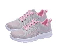 Scarpe ortopediche, scarpe da corsa, scarpe da camminata, suola morbida, antiscivolo, leggere, per il tempo libero, traspiranti, comode da fitness, da trekking, Colore: rosa., 35 EU