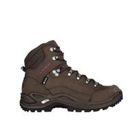 Scarponi Lowa Renegade GORE-TEX Mid marrone scuro logo roso donna - 39.5