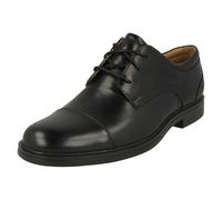 Scarpe Oxford In Pelle Nera Clarks Un Aldric Da Uomo