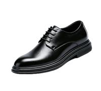 Scarpe Oxford Uomo Formali Classici Stringate Derby Scarpe Affari | Scarpe da uomo Suola in TPR strutturata e morbida soletta in lattice per comfort e stabilità tutto il giorno
