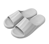 Scarpe Palestra Uomini Coppie Donne Uomini Solida Doccia Room Home Non Slip Massaggio Traspirante Suola Morbida Asciugatura Rapida Slipper Comode Scarpe Piatte Tartarughe Pantofole Uomo, grigio., 41