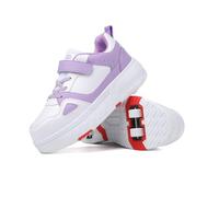 Scarpe Pattini A Rotelle con 4 Ruote Doppia Quattro Ruote Formatori Ginnastica All'aperto Pattinaggio A Rotelle Corsa Scarpe Tecniche Skateboarding(4,37 EU)