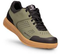 Scott - Scarpe da MTB - Mtb Shr-Alp Flat Lace Moss Green / Black per Uomo - Taglia 41 - Kaki Kaki 41