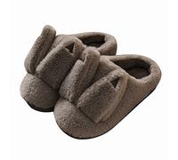 Scarpe pelose per bambini, ragazzi e ragazze, in morbido cotone, per interni, per la casa, taglia 3