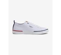 Scarpe Pepe Jeans Kenton Smart bianco blu scuro rosso - 45