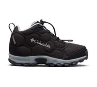 Columbia Firecamp Mid 2 WP, Scarponi da trekking alta Unisex - bambini e ragazzi, Black/Monument , 25 EU