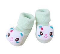 Scarpe per bambini con design con animali, morbide scarpine per gattonare, graziose scarpe per bambini, in morbida pelle, per il tempo libero, suola antiscivolo, unisex per bambini, i, Medium