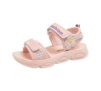 Scarpe per bambini ragazzi ragazze Pelle Comode Scarpe design floreale Elegante, Sandali Distressed Style bagno Sandalo per interni ed esterni