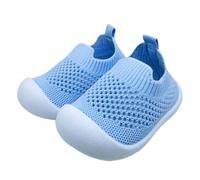 Scarpe per Bambini Scarpe con Calzini per Bambini Traspiranti per Neonati e Bambini Piccoli Pantofole Stivali da Interno e da Esterno Scarpe per i Primi Passi Scarpe da (Blue 24 Toddler)