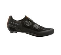 Scarpe per bici da corsa DMT carbonio SH10 Knit 2 boa - Numero: 47, Colore: Nero
