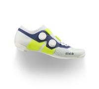 Scarpe per bici da corsa FIZIK VEGA CARBON WHITE YELLOW FLUO