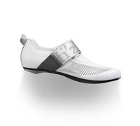 Scarpe per bici da corsa triathlon FIZIK TRANSIRO HYDRA AEROWAVE carbon white
