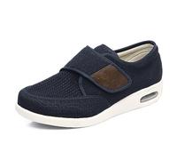 Scarpe per diabetici da Donna, Pantofole Ortopediche a pianta Larga, Scarpe da Ginnastica Slip-on Regolabili da Uomo per fascite Plantare