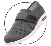 Scarpe per Diabetici Uomo Estive Scarpe Uomo Strappo Scarpe Ginnastica a Strappo Scarpe Pianta Larga Scarpa Scarpe Ortopediche