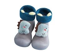 Scarpe per l'asilo, per bambini, copriscarpe per bambini, scarpe da ginnastica, scarpe invernali, calze per bambini, calze da casa, scarpe per neonati, pantofole estive, grigio., 22 EU