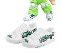 scarpe per le dita, scarpe da skateboard per dita breakdance - ginocchiere per le dita - scarpe da skateboard, sneaker da dita per le scarpe in miniatura