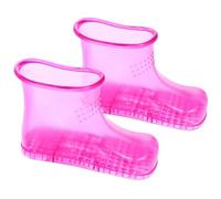 Scarpe per Pediluvio Massaggio, 1500ml, Pvc, Alta | Suola Testurizzata Antiscivolo, Bordi Lisci e Forma Stabile, una Paio per Casa e Relax Dopo Giornata Lunga Stile Casuale