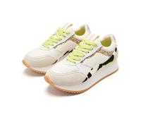 Scarpe Piattaforma Pelle Leopardo Bowdoin, Mucca, 37 EU