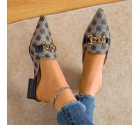 Scarpe piatte da donna per autunno/inverno, con punta affusolata e chiusa, pantofole, mule, per San Valentino EUR35,EUR36,EUR37,EUR38,EUR39,EUR40,EUR41,EUR42,EUR43