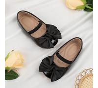 Scarpe piatte per bambini con fiocco, massaggio, suola morbida antiscivolo, adatte per primavera, estate, autunno e inverno EUR19,EUR20,EUR21,EUR22,EUR23,EUR24,EUR25,EUR26Blocchi di colore