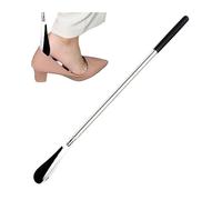 scarpe pigre per tirare le scarpe comodamente, Accessorio for scarpe retrattile in acciaio inossidabile con manico lungo, cucchiaio for scarpe, aiuto for vestirsi, for anziani, bambini, uomini, donne