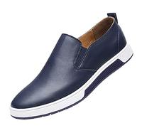 Scarpe Più Grande Compatibile Con Fare Uomini Tempo Libero Scarpe Di Colore Affari Uomini Quattro Stile Appendiabiti Da Sera Traspirante Slip-On Solido Seasons Uomo Scarpe In Pelle Traspirante Scarpe