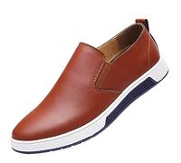 Scarpe Più Grande Compatibile Con Fare Uomini Tempo Libero Scarpe Di Colore Affari Uomini Quattro Stile Appendiabiti Da Sera Traspirante Slip-On Solido Seasons Uomo Scarpe In Pelle Traspirante Scarpe