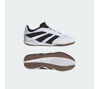 adidas Predator Club Indoor Sala Football Boots Kids, Scarpe da Calcio, Cloud White/Core Black/Lucid Lemon, 21.5 EU