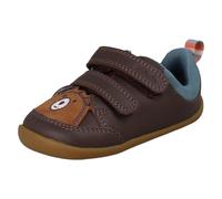 Scarpe Prewalker Con Faccia Di Orso A Righe Roamer Eden Per Bambini Clarks