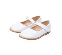 Scarpe Principessa Bambina Cerimonia Bambina Pelle Verniciata Suola Antiscivolo Scarpe da Danza Eleganti per Cerimonia Festa