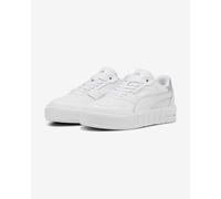 Scarpe Puma Cali Court Metallic bianco puro grigio argento donna - 38.5
