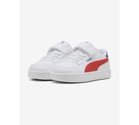 Scarpe Puma Caven 2.0 bianco neutro rosso blu per bambini - 22