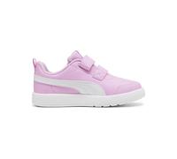 Puma Courtflex V3 V PS Sneaker, Mauve Glow White, 10 UK Bambino