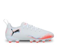 PUMA Future 8 Play Fg/AG Jr, Scarpe da Calcio, White Black Glowing Red, 36.5 EU