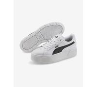 PUMA Karmen L, Sneaker Donna, White Black, 40 EU