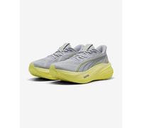 Puma Magmax Nitro 2 Vibrant Silver/Lux Lime da Uomo 44 Grigio