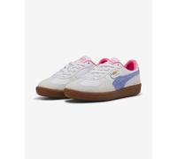 Scarpe Puma Palermo Leather bianco beige blu - 40