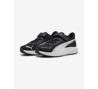 PUMA Pounce Lite AC+ PS, Sneaker, Black White Silver, 21 EU