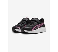PUMA Pounce Lite AC+ PS, Sneaker, Black-Posie Pink White, 31 EU