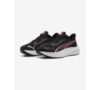 PUMA Pounce Lite JR, Sneaker, Black-Posie Pink White, 38 EU