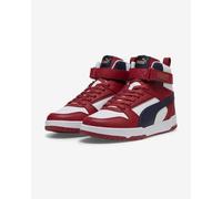 PUMA RBD Game, Sneaker Unisex - Adulto, White New Navy Club Red, 40.5 EU